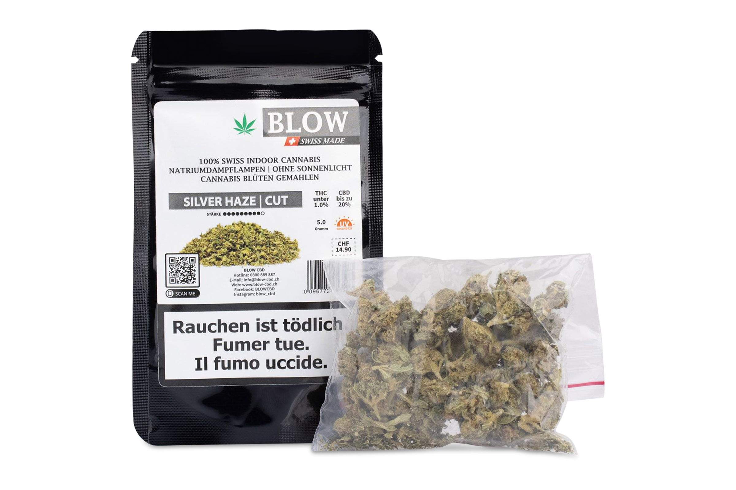 Cannabis cut 5g SILVER HAZE GREY 191