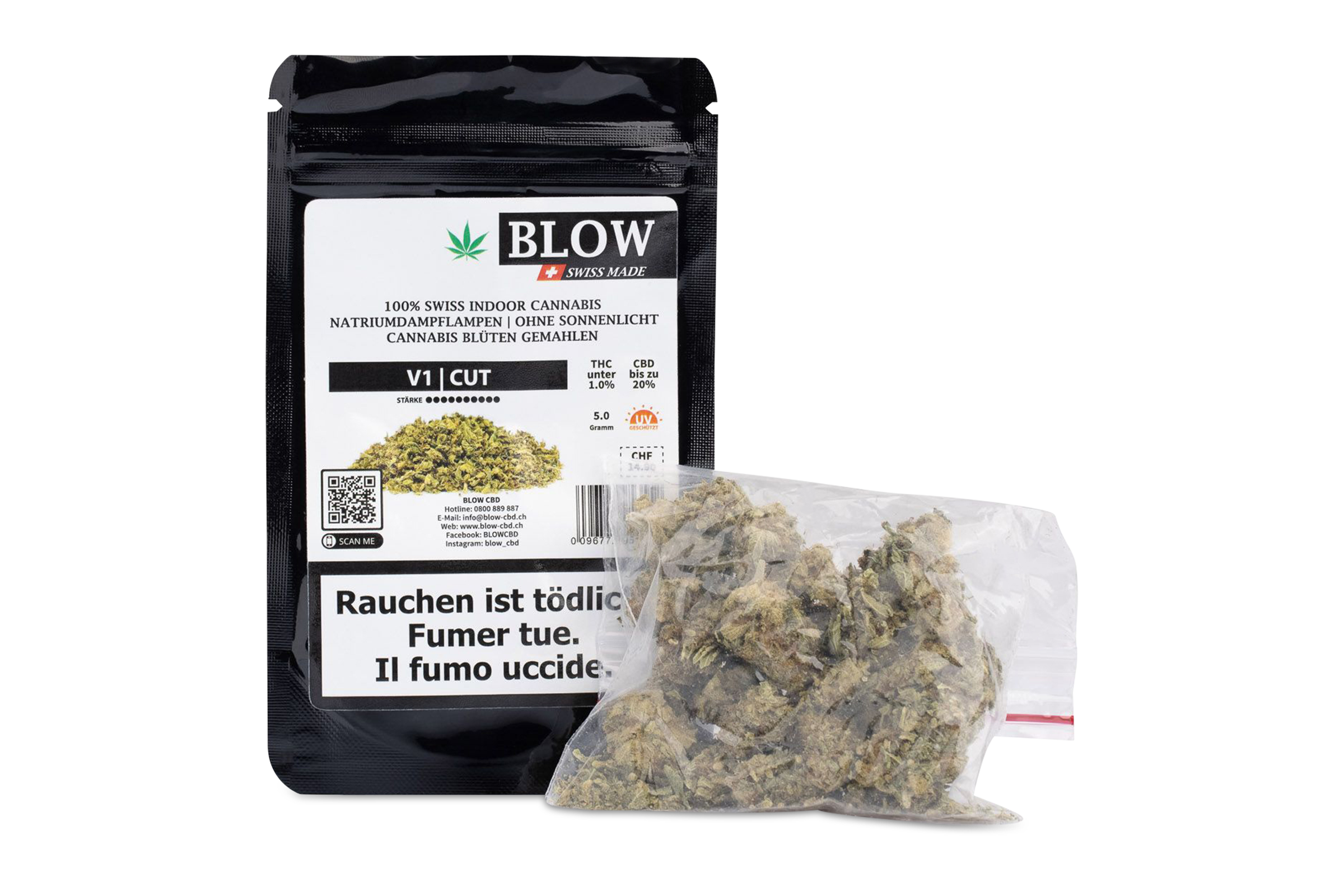 Cannabis cut 5g V1 BLACK 190